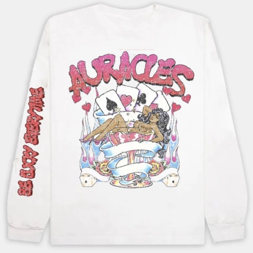 Be Lucky Auracle LS Sleeve x Chris Brown